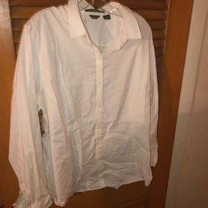 White button-down shirt